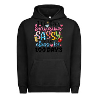 Pigment Black 100 days of school Urban Hoodie - MaliasSmallBusiness