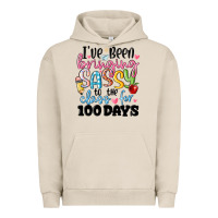 Pigment French Oak 100 days of school Urban Hoodie - MaliasSmallBusiness