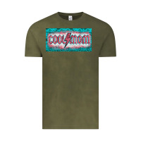 Vintage Olive western coll mom    license  plaid  templata Vintage Tee - BarkalooDesign