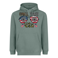 Sage small town usa Heavyweight Hoodie - CowhideDigitalArt