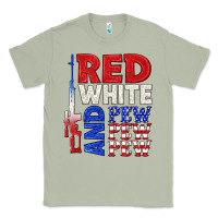 Matcha red white and pew pew pew Classic Tee - texasbilliewilder