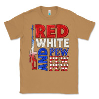 Toasted Coconut red white and pew pew pew Classic Tee - texasbilliewilder