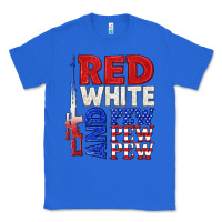 True Royal red white and pew pew pew Classic Tee - texasbilliewilder