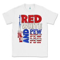 White red white and pew pew pew Classic Tee - texasbilliewilder