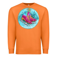 Carrot ice skate christmas ornament Premium Sweatshirt - BundleAndBundleShop