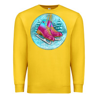 Lemon ice skate christmas ornament Premium Sweatshirt - BundleAndBundleShop