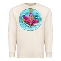 Sandshell ice skate christmas ornament Premium Sweatshirt - BundleAndBundleShop