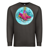 Smoke ice skate christmas ornament Premium Sweatshirt - BundleAndBundleShop