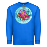 True Royal ice skate christmas ornament Premium Sweatshirt - BundleAndBundleShop