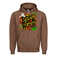 Chestnut dope black nurse Zipper Hoodie - Zillion Design Studio