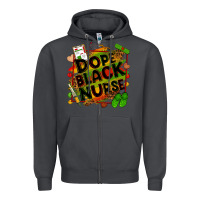 Smoke dope black nurse Zipper Hoodie - Zillion Design Studio