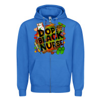 True Royal dope black nurse Zipper Hoodie - Zillion Design Studio