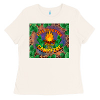 Bone life is better around the campfire Ladies Tee - BarkalooDesign