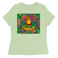 Matcha life is better around the campfire Ladies Tee - BarkalooDesign