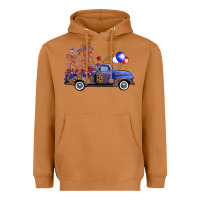 Meerkat western truck fourth of july Heavyweight Hoodie - FaDigitalArtStudio