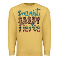 Antique Gold smart  sassy fierce Premium Sweatshirt - JahusDesignShop