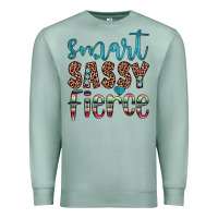 Seafoam smart  sassy fierce Premium Sweatshirt - JahusDesignShop