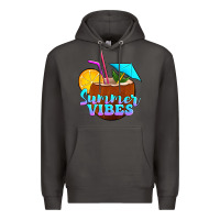 Smoke summer vibes coconut drink Premium Hoodie - Jasminsmagicworld