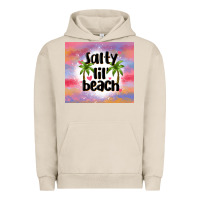 Pigment French Oak salty lil' beach Urban Hoodie - MaliasSmallBusiness