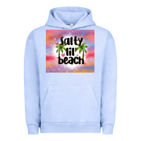 Pigment Grape Ice salty lil' beach Urban Hoodie - MaliasSmallBusiness