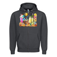 Smoke summer drinks coffee cups Zipper Hoodie - texasbilliewilder