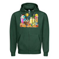 Summer Drinks Coffee Cups Zipper Hoodie | Teevron