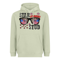 Matcha star spangled stup Heavyweight Hoodie - CowhideDigitalArt