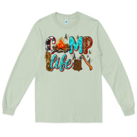 Matcha camp life Long Sleeve Tee - texasbilliewilder