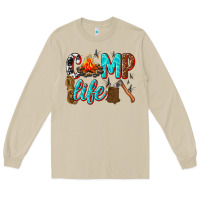 Mushroom camp life Long Sleeve Tee - texasbilliewilder