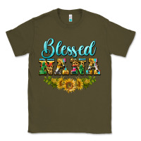 Army Green blessed nana Classic Tee - BarkalooDesign