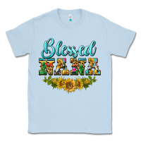 Dusty Blue blessed nana Classic Tee - BarkalooDesign
