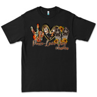 Black peace love dog mama Premium Tee - RacoonDesign