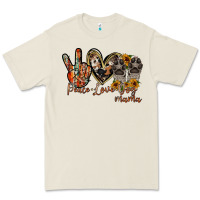 Bone peace love dog mama Premium Tee - RacoonDesign