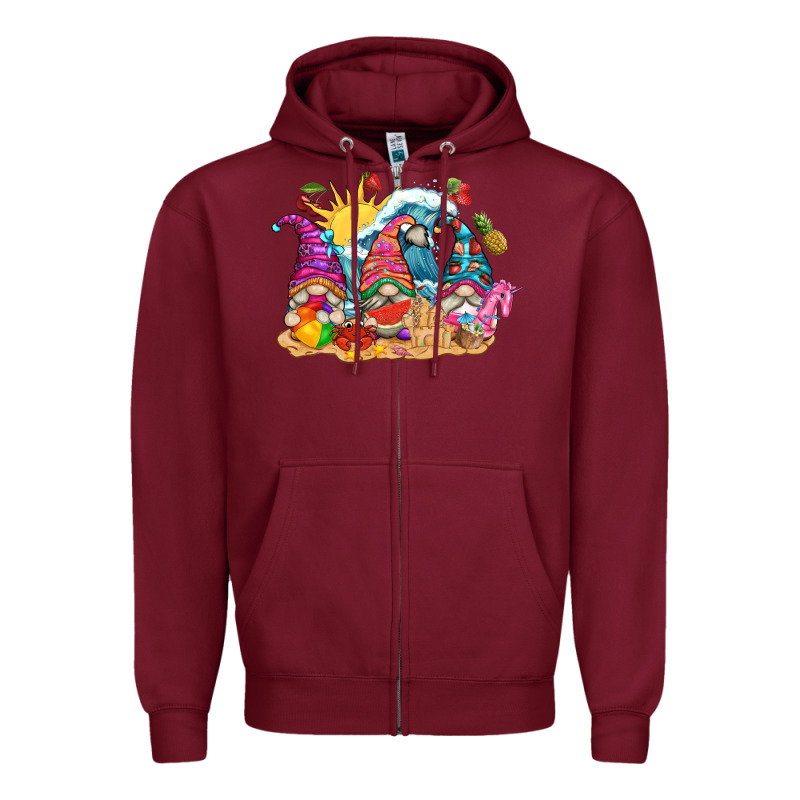 Summer Gnome Tbw Zipper Hoodie by texasbilliewilder | Teevron
