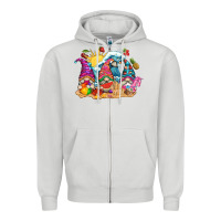 Dove Grey summer gnome tbw Zipper Hoodie - texasbilliewilder