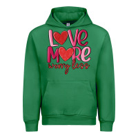 Emerald love more worry less Urban Hoodie - MaliasSmallBusiness