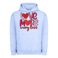 Pigment Grape Ice love more worry less Urban Hoodie - MaliasSmallBusiness