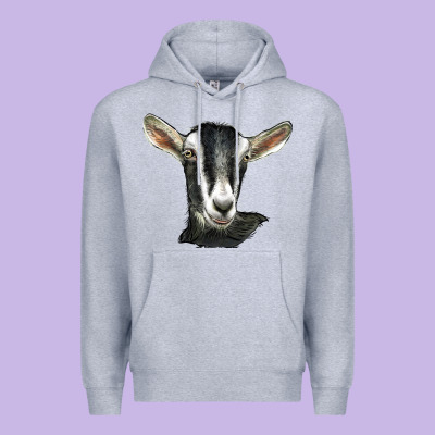 Alpine Goat Head Premium Hoodie Designed By Lillyallendesigns
