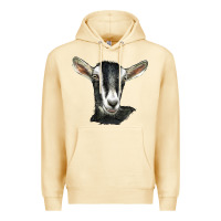 Pina Colada alpine goat head Premium Hoodie - LillyAllenDesigns