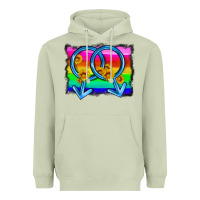 Matcha lgbtq gender gay symbol Heavyweight Hoodie - HRA Design Shop