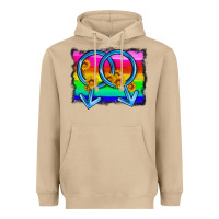 Mushroom lgbtq gender gay symbol Heavyweight Hoodie - HRA Design Shop