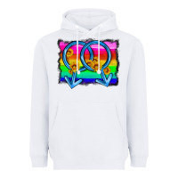 White lgbtq gender gay symbol Heavyweight Hoodie - HRA Design Shop