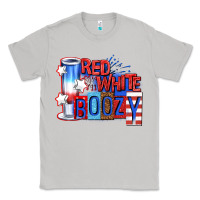 Moon Dust red white boozy billie wilder Classic Tee - texasbilliewilder