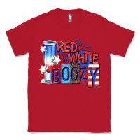 Red red white boozy billie wilder Classic Tee - texasbilliewilder