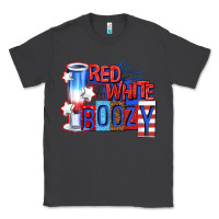 Smoke red white boozy billie wilder Classic Tee - texasbilliewilder