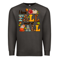 Smoke i love fall most of all Premium Sweatshirt - AdoDesignShop