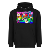 Black lgbtq gender bisexuality symbol Heavyweight Hoodie - HRA Design Shop