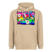 Mushroom lgbtq gender bisexuality symbol Heavyweight Hoodie - HRA Design Shop