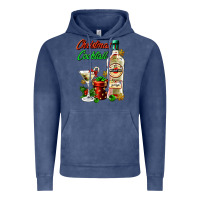 Vintage Denim christmas cocktail martini and gift Vintage Hoodie - AdoDesignShop