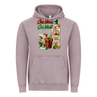 Vintage Zinc christmas cocktail martini and gift Vintage Hoodie - AdoDesignShop